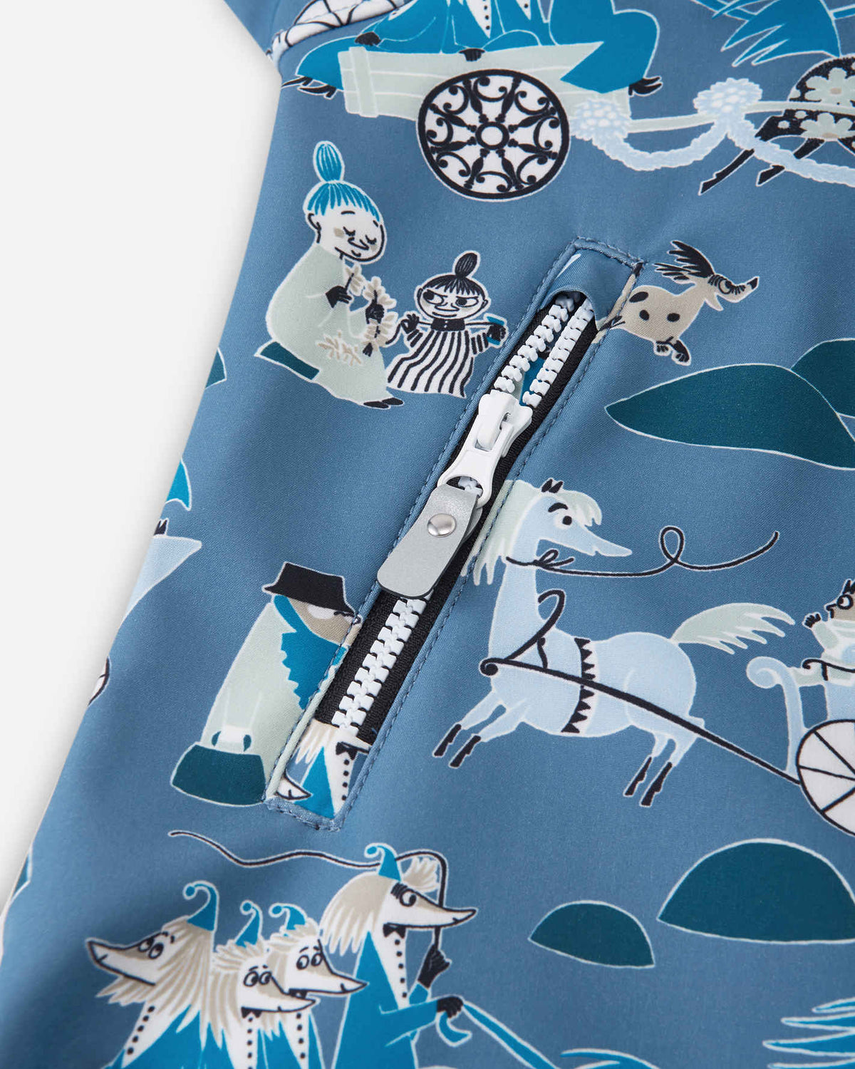 Moomin Mjosa - Kids' Softshell Outdoor Jumpsuit