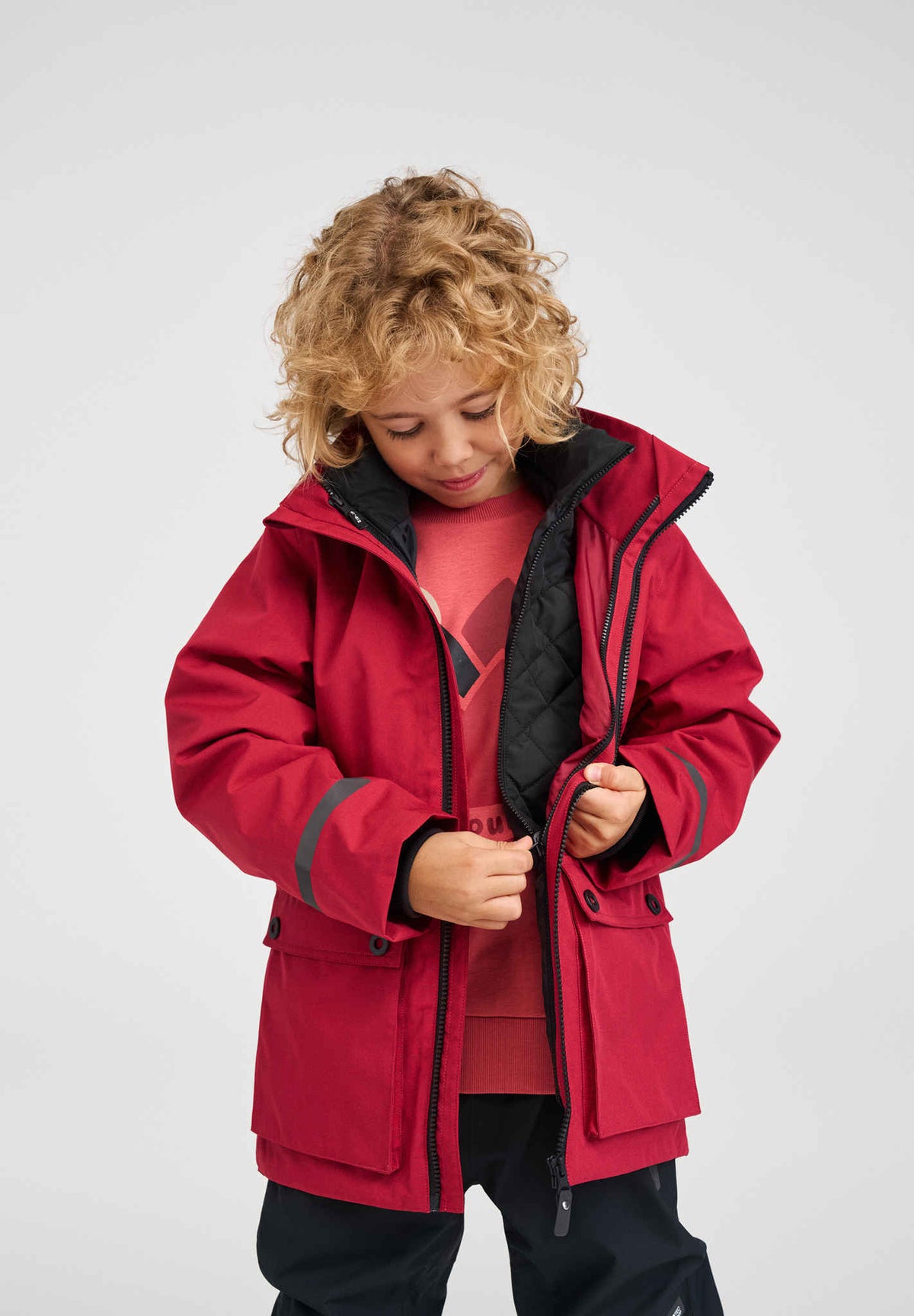 Syddi - Kids' ReimaTec Waterproof 3-in-1 Jacket