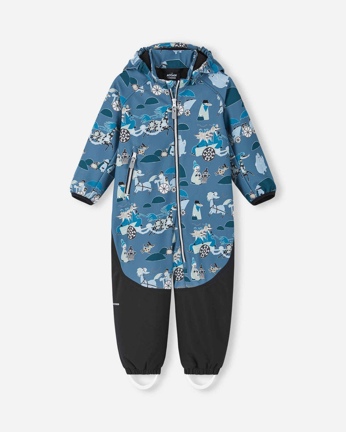 Moomin Mjosa - Kids' Softshell Outdoor Jumpsuit