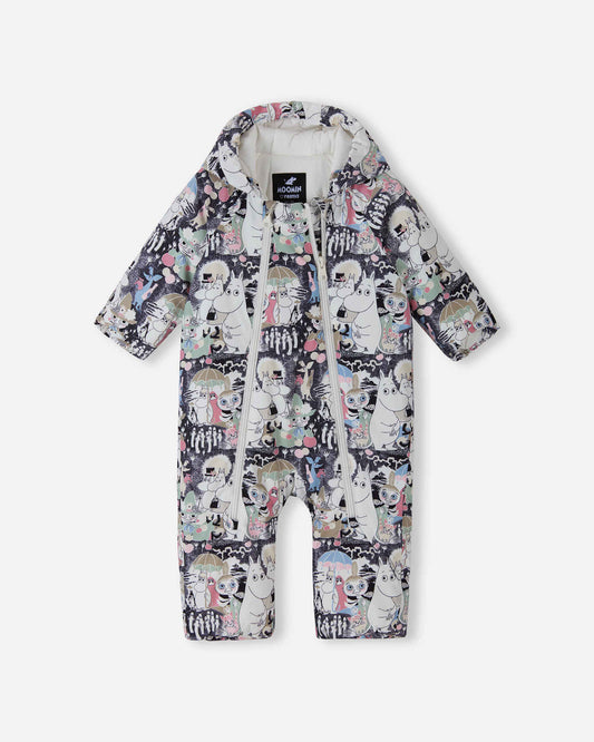 Moomin Knytte - Baby Water-Repellent Baby Snowsuit