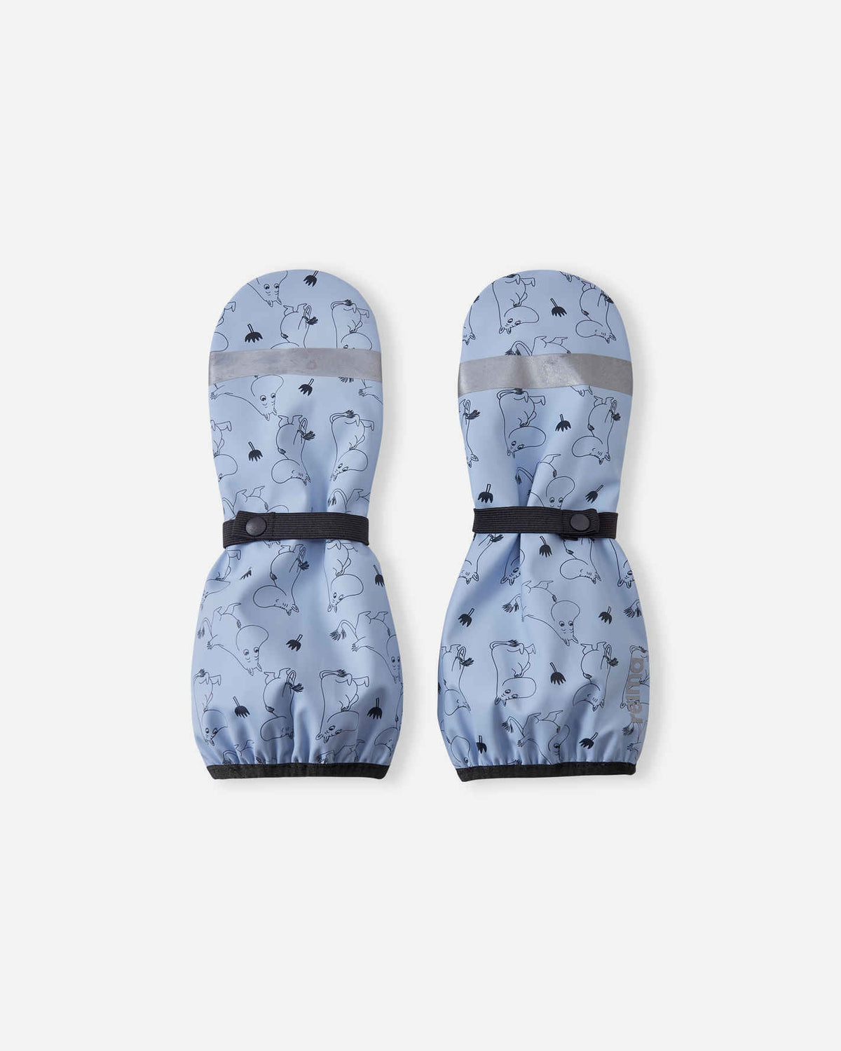 Moomin Puro - Kids' Lined Rubber Rain Mittens