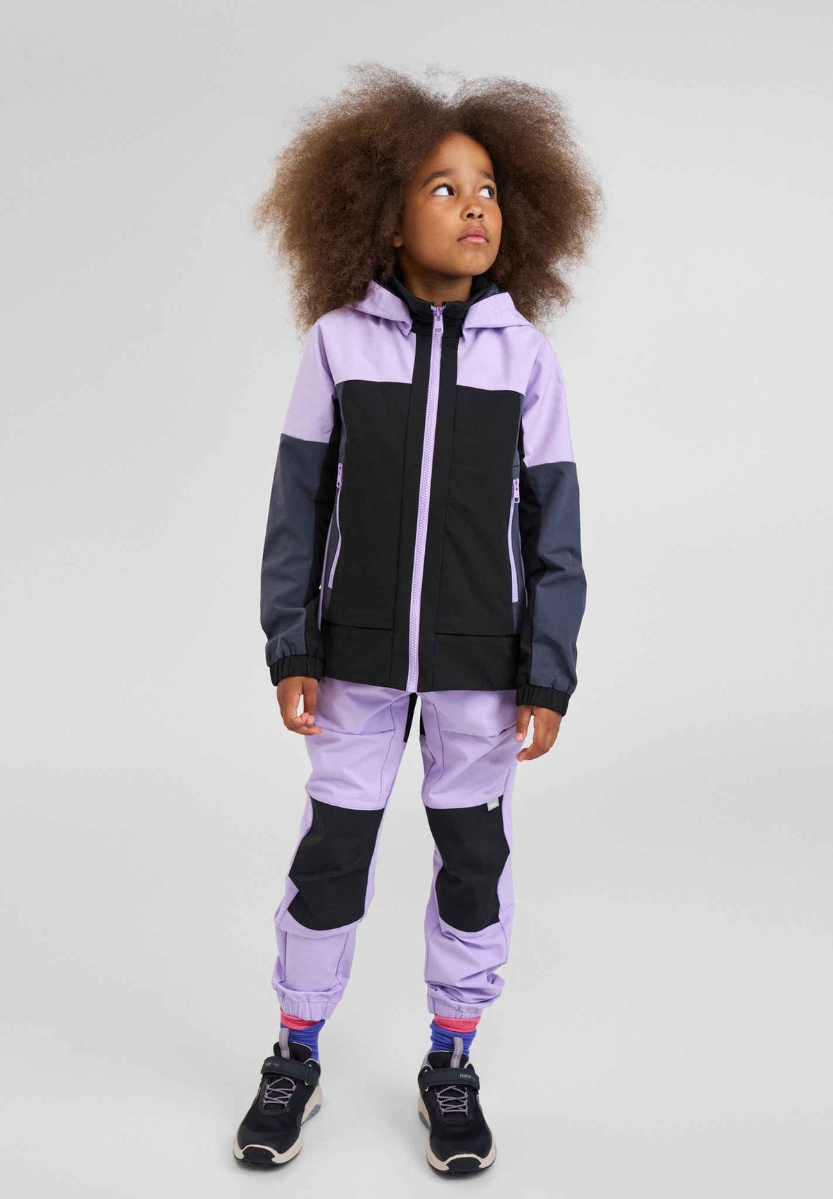 Vaeltava - Kids' Water-Repellent Hybrid Jacket