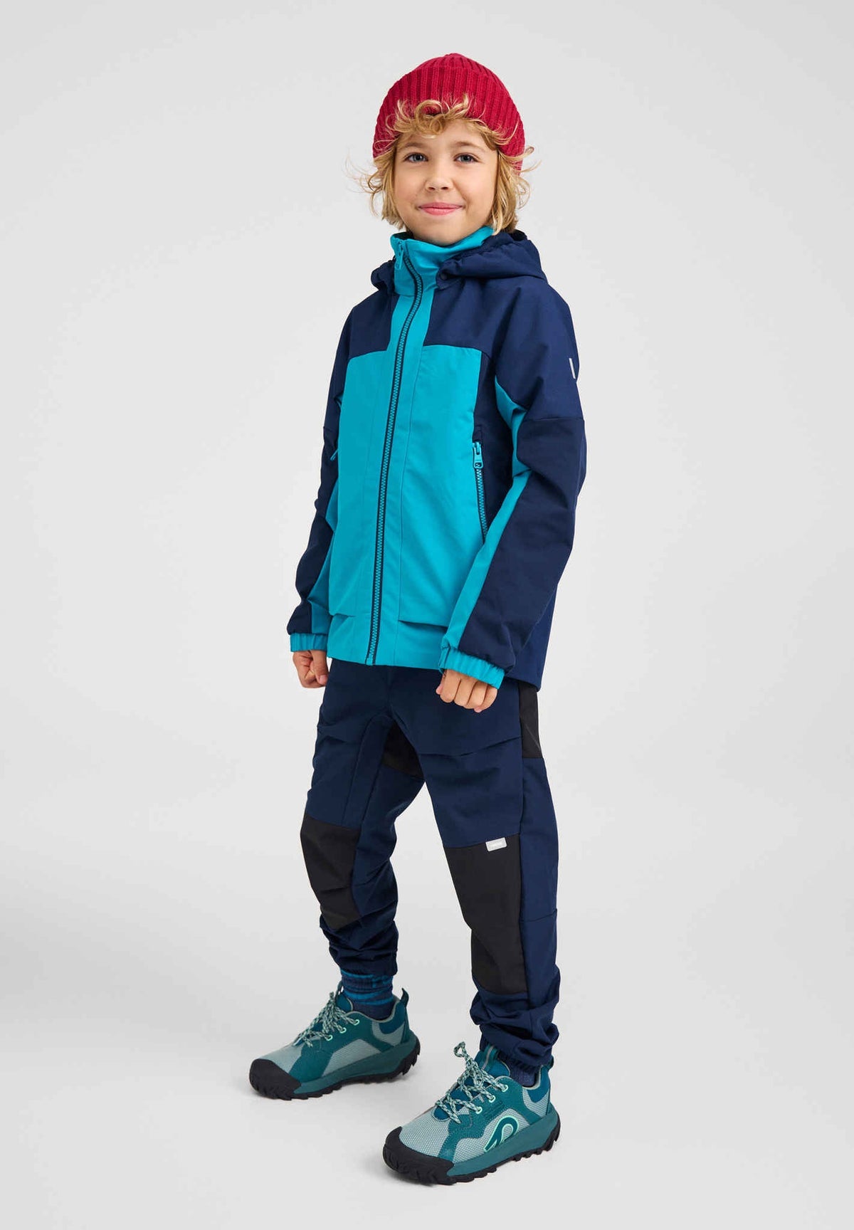 Vaeltava - Kids' Water-Repellent Hybrid Jacket