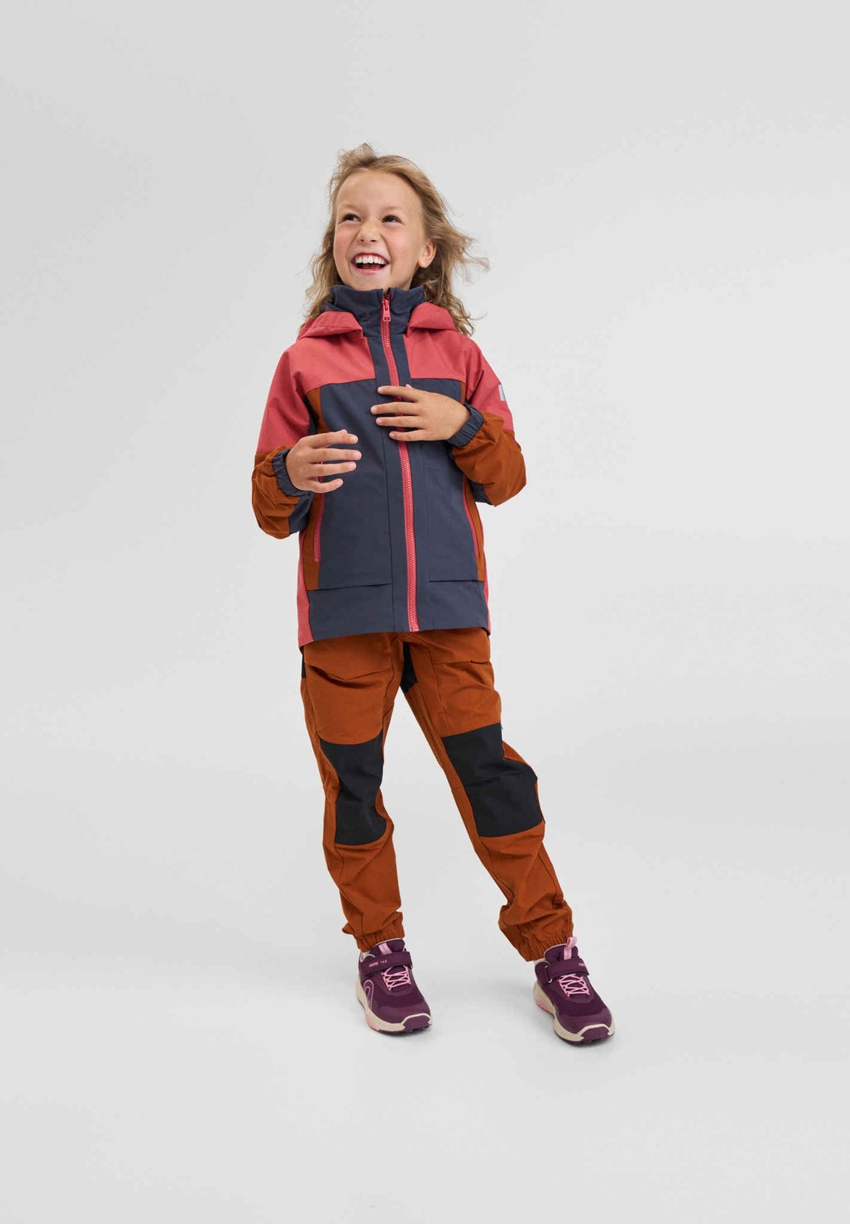 Vaeltava - Kids' Water-Repellent Hybrid Jacket
