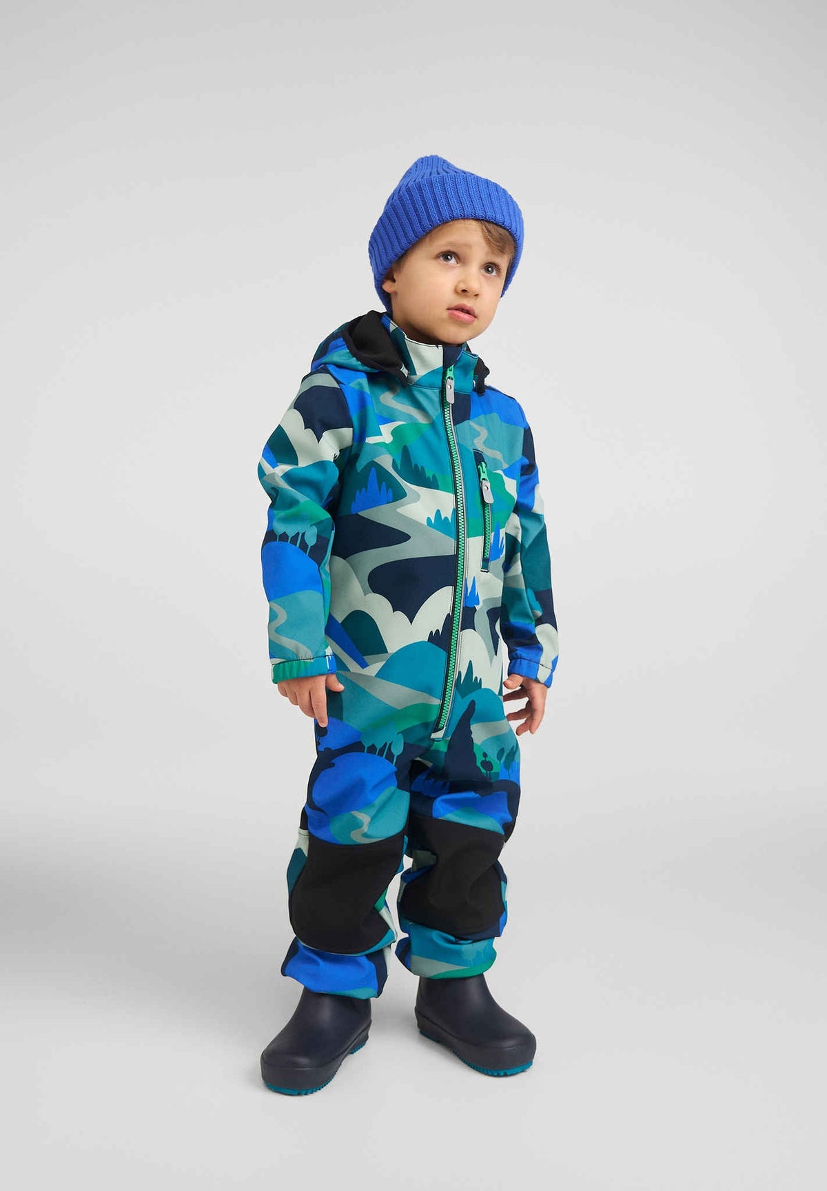 Nurmes - Kids' Softshell Outdoor Jumpsuit