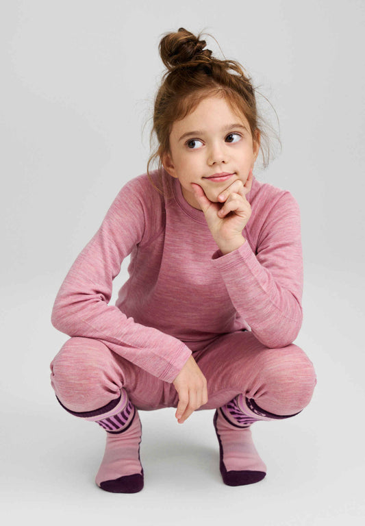 Kinsei - Kids' Merino & Wool-Lyocell Base Layer Set